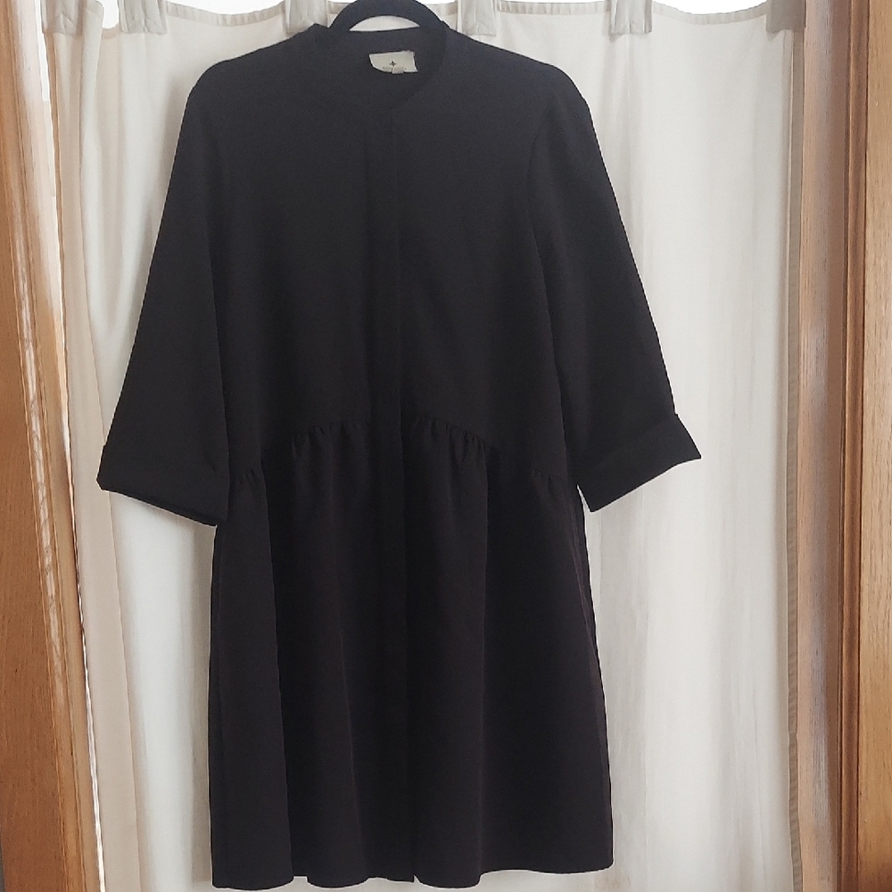 Tuckernuck Black Long Sleeve Dress